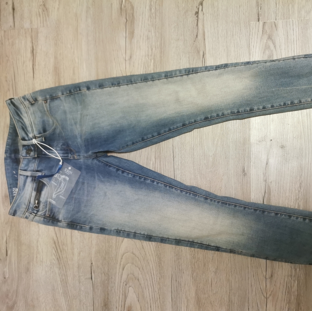 NWT, G-Star 3301 Contour skinny wt studs, 26